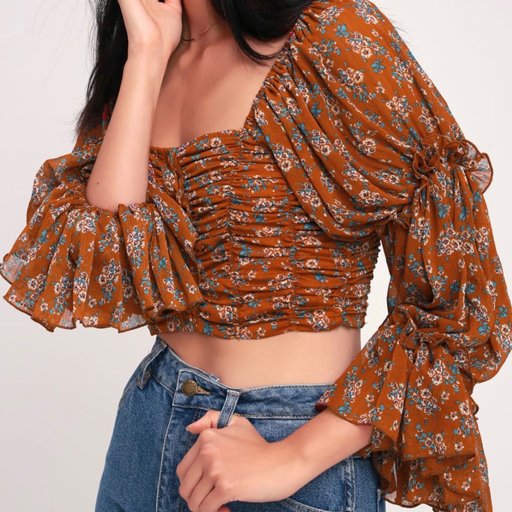 Floral Print Top